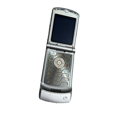 Motorola razr silver retro - razr,