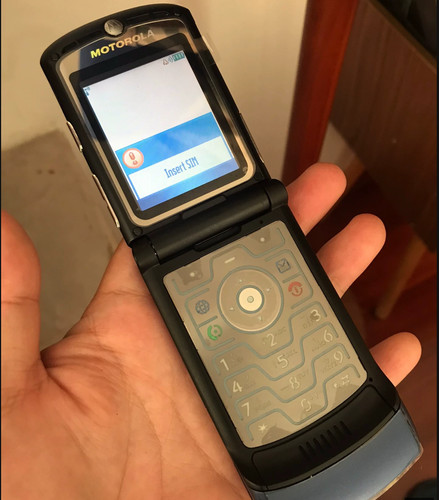 Telefono motorola razr - telefono, v3
